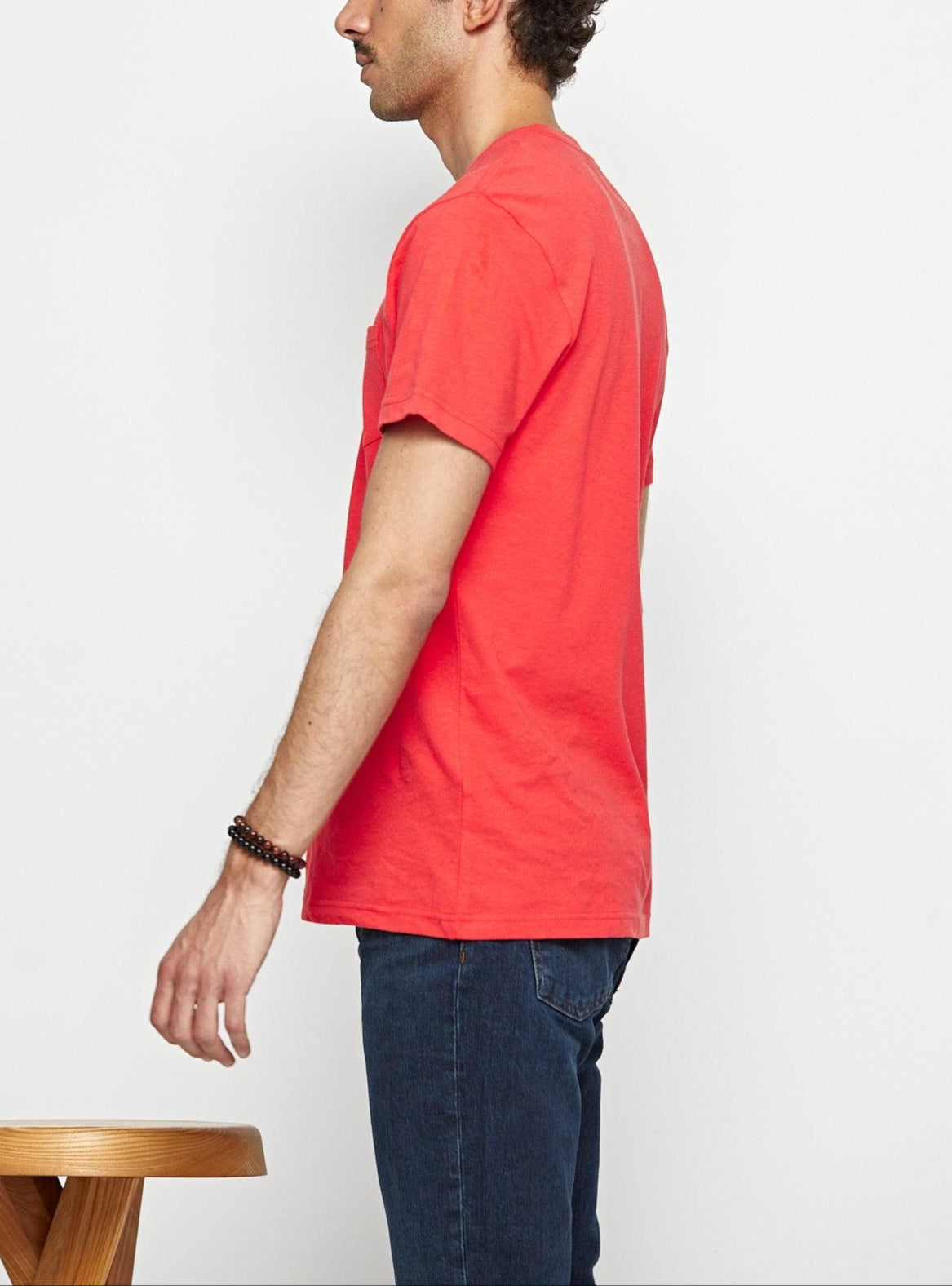 T-shirt Micka Rouge Corail-3