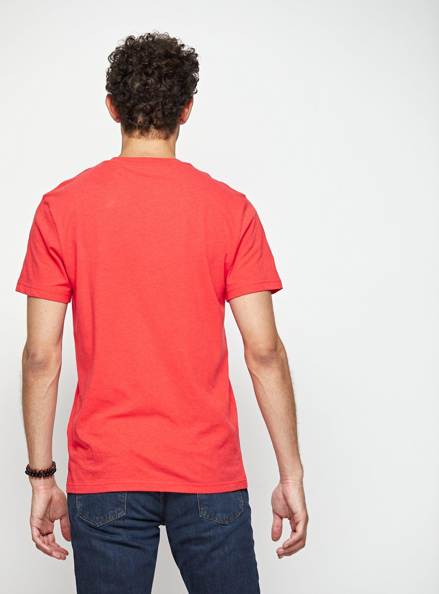 T-shirt Micka Rouge Corail - Balibaris EU