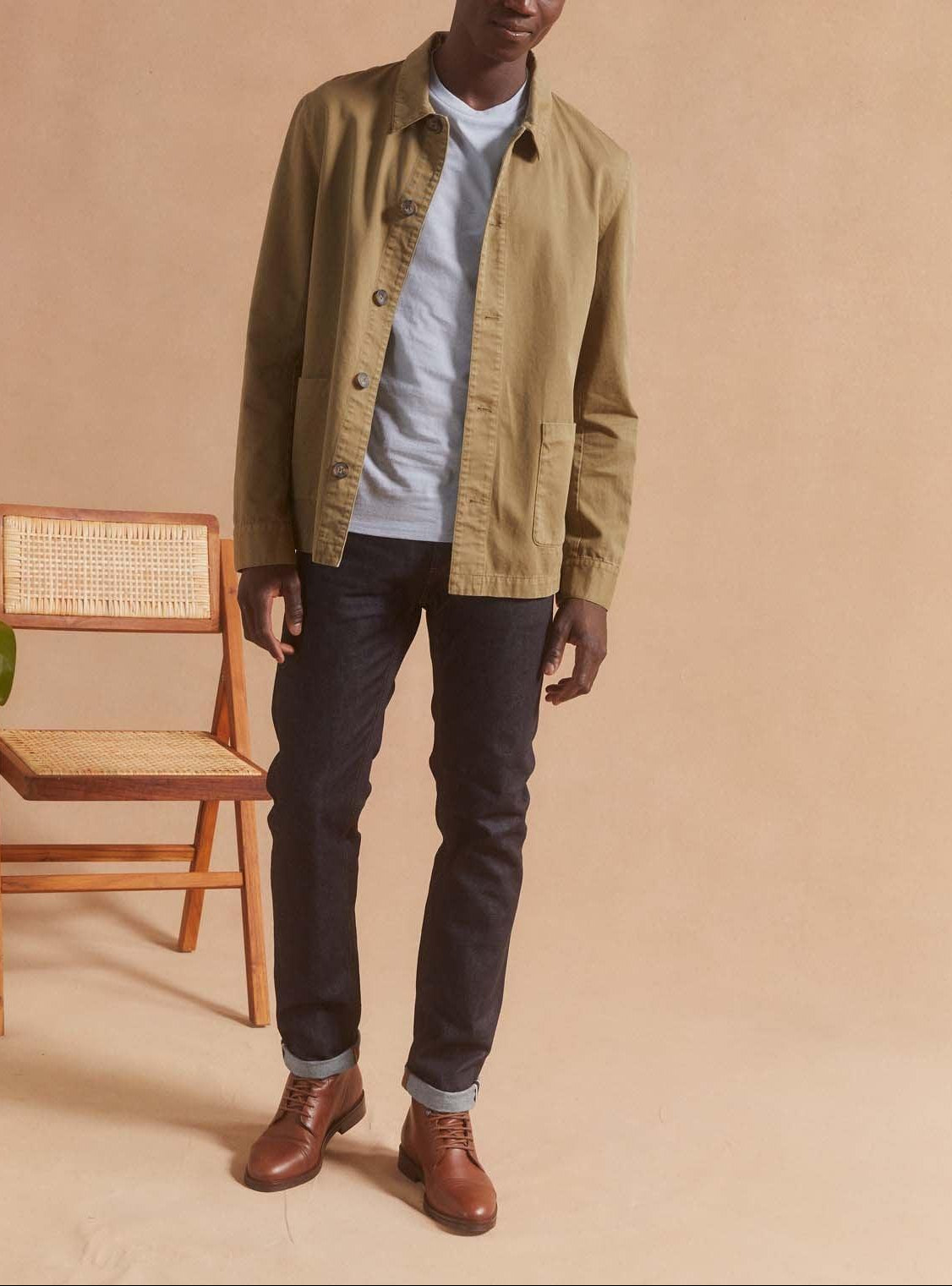 Jean Slim New Mick Indigo Blue Selvedge-4
