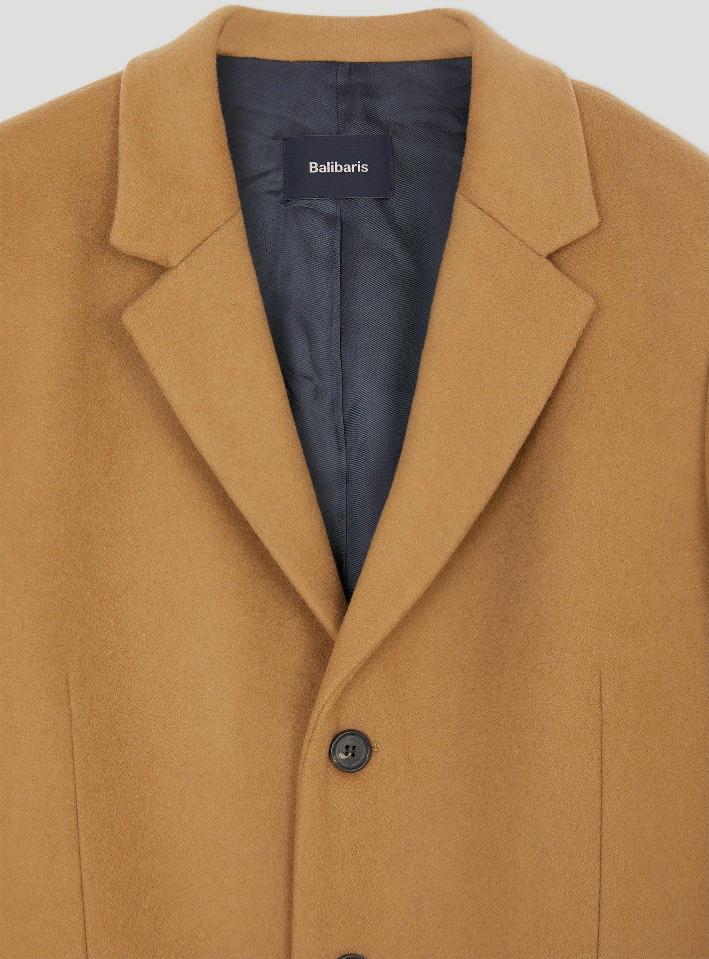 Manteau Tancrede Beige Sable - Balibaris EU