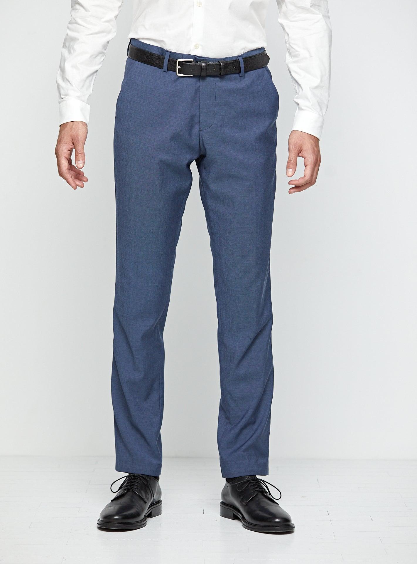 Pantalon de Costume Taylor Bleu Gris - Balibaris EU
