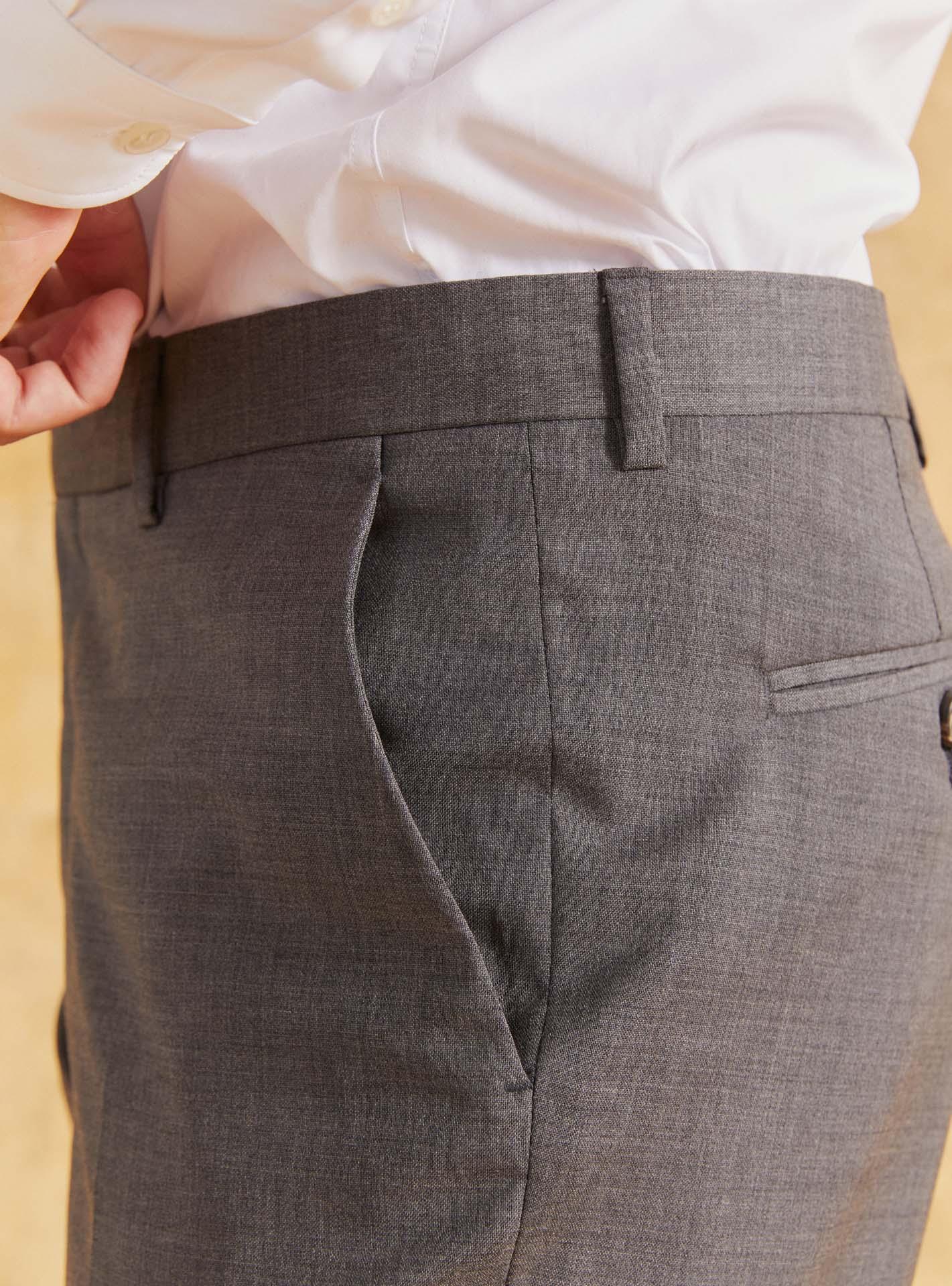 Pantalon de Costume Taylor Gris-5