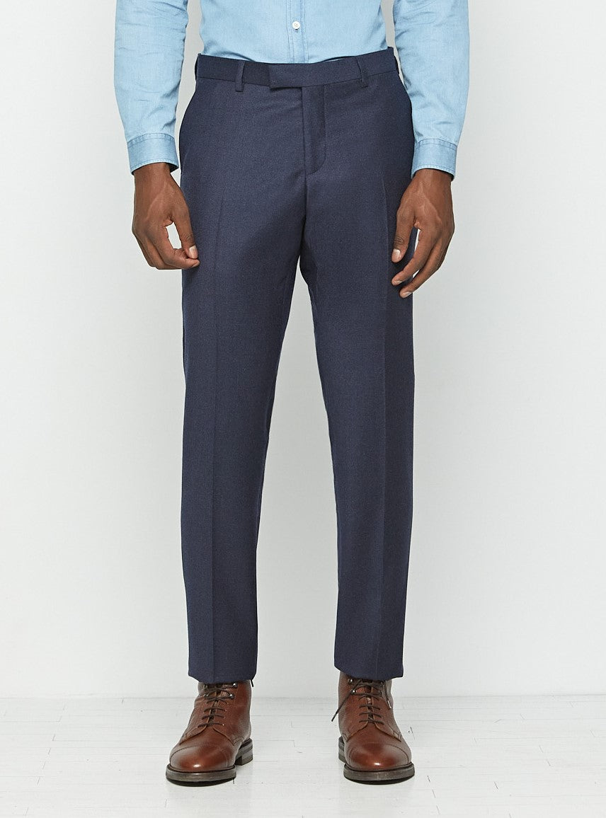 Navy suit trousers-3