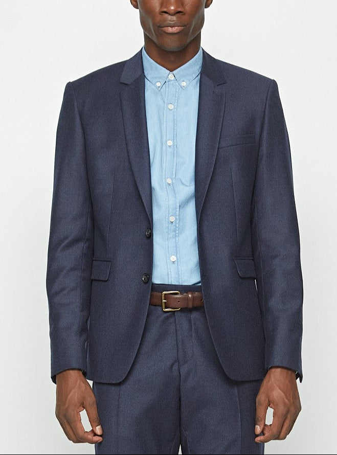 Navy suit jacket