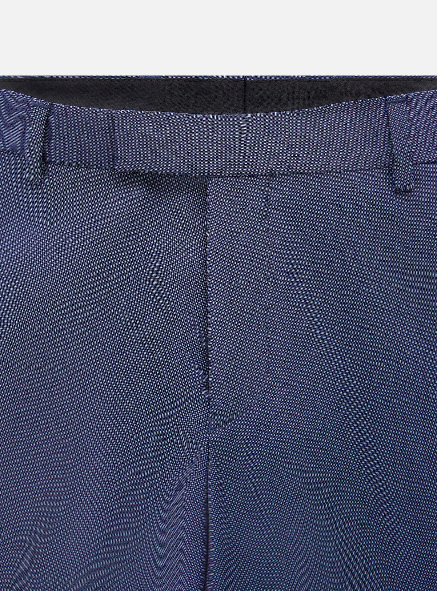 Pantalon de costume Taylor Bleu Mélangé-7