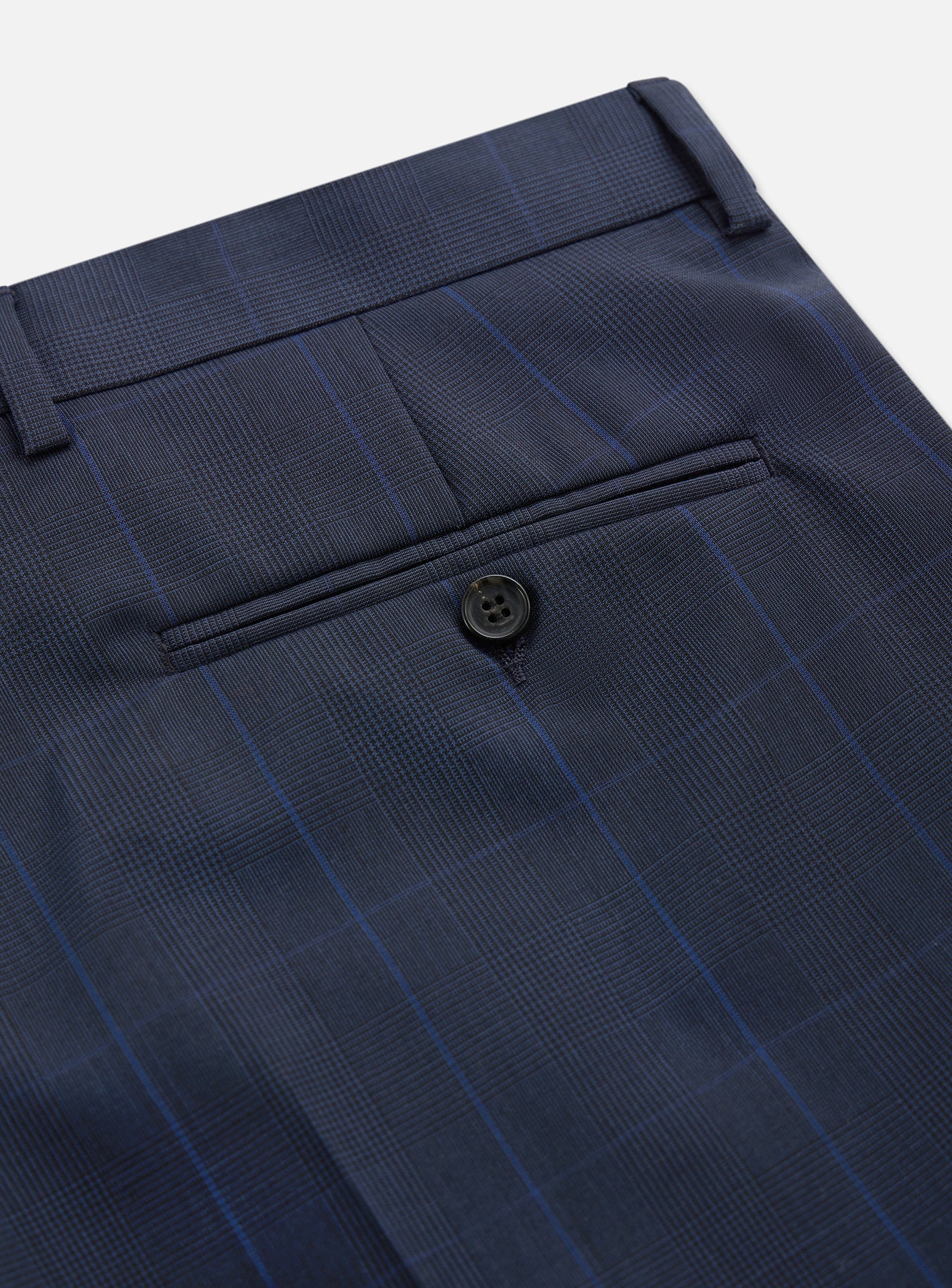 Pantalon de costume Navy Prince de Galles