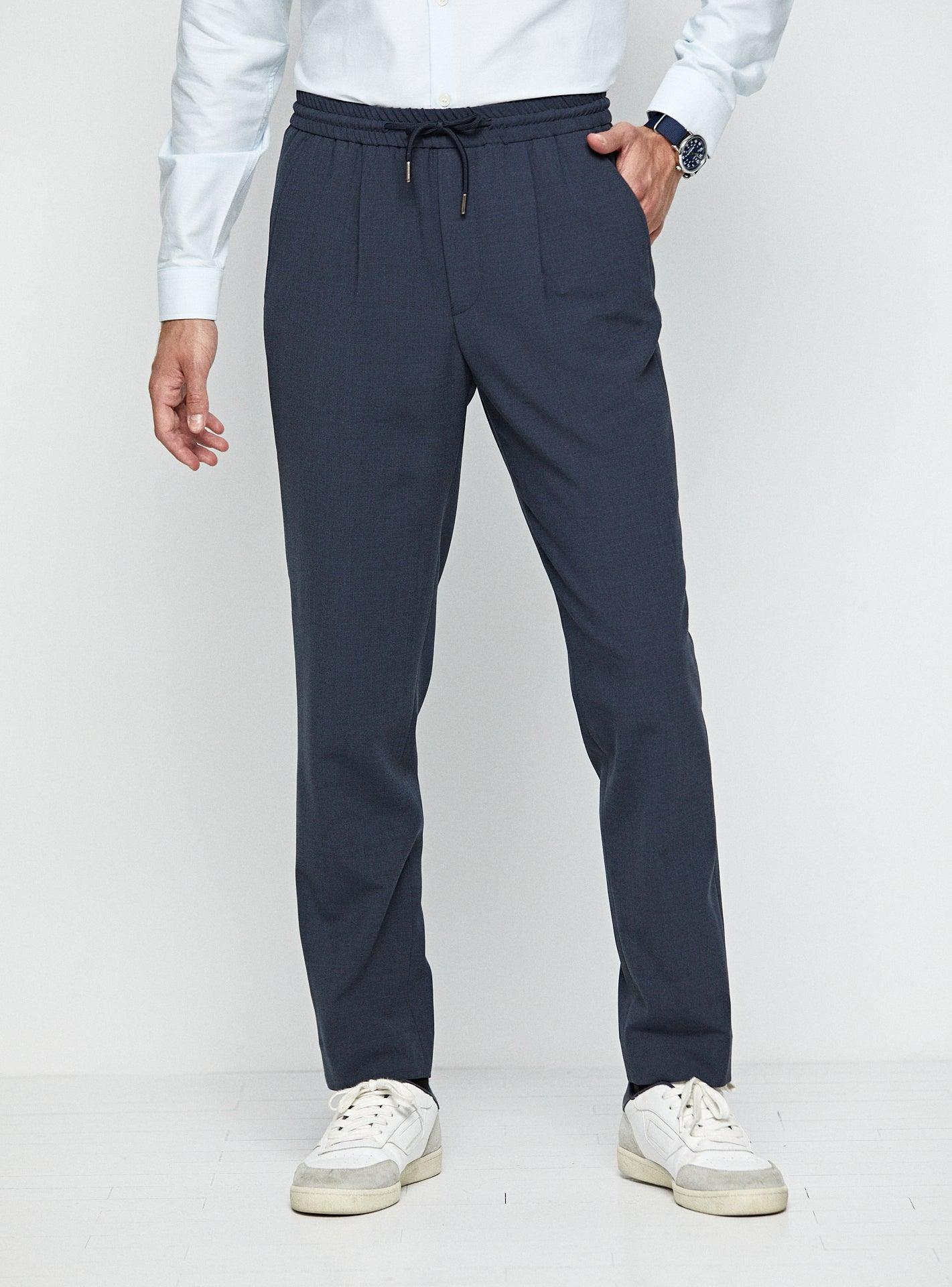 Pantalon Victor Navy-3