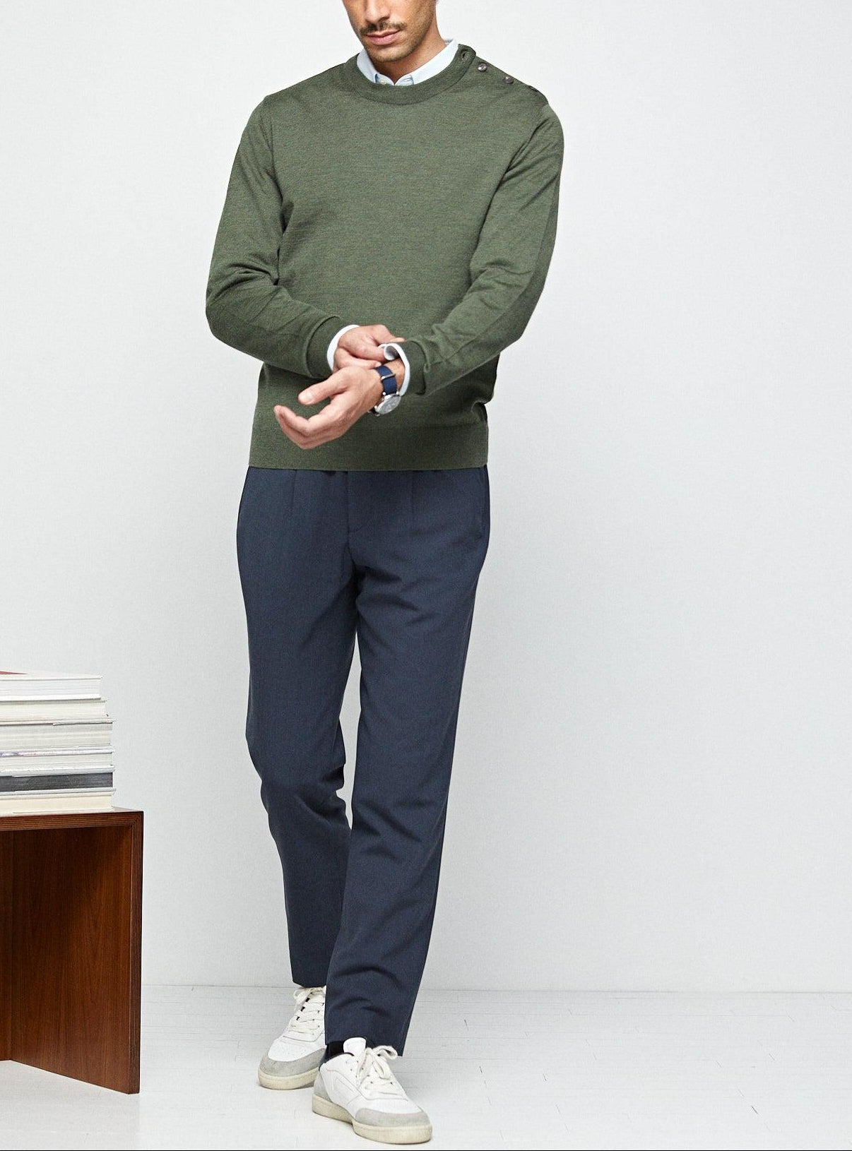 Pantalon Victor Navy-7
