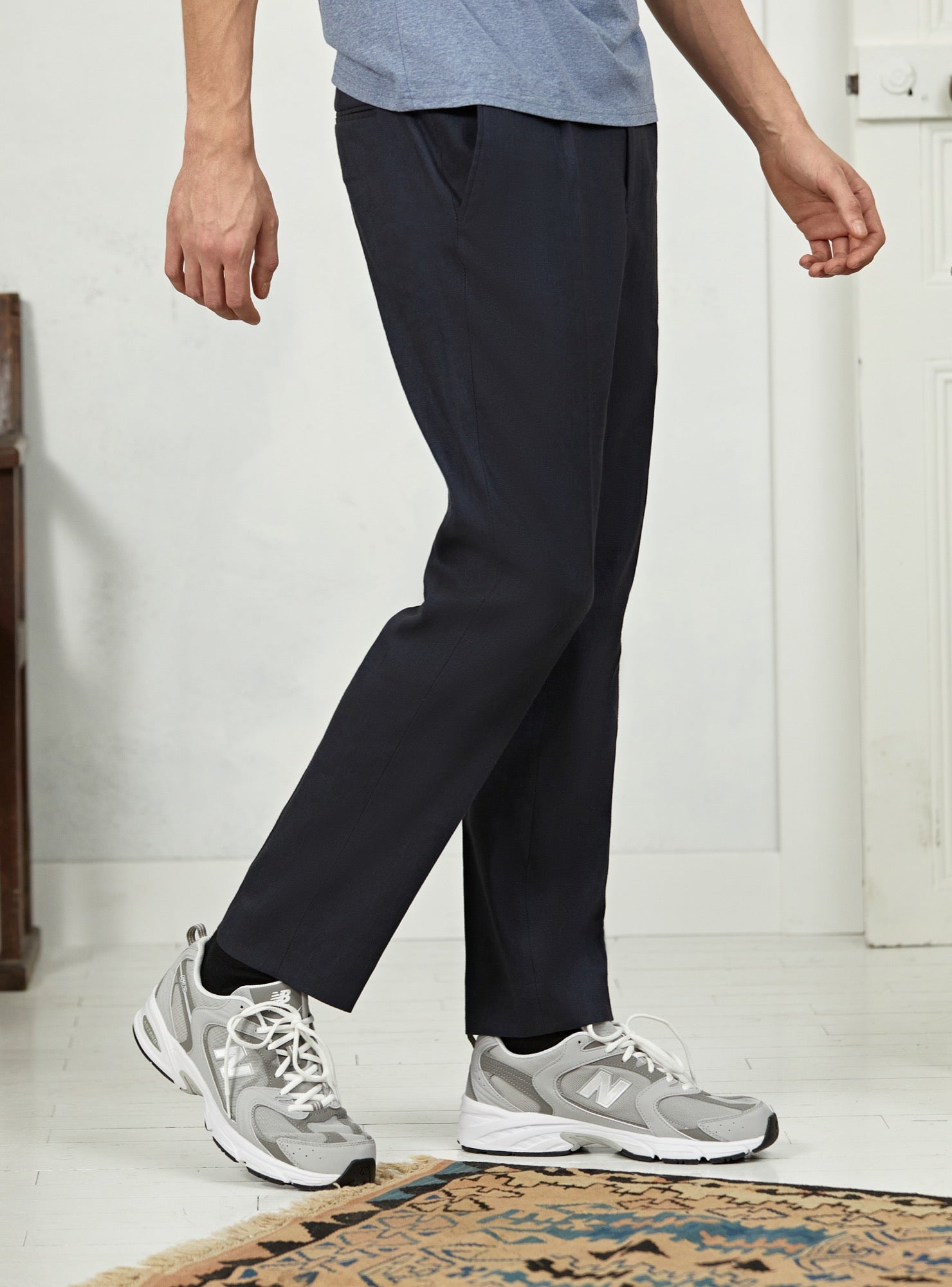 Pantalon Victor Navy-4