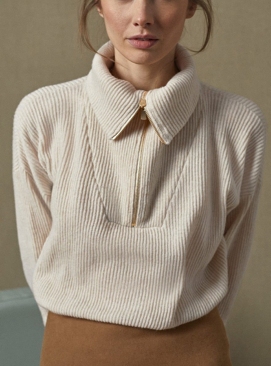 Pull Amandine Ecru-1