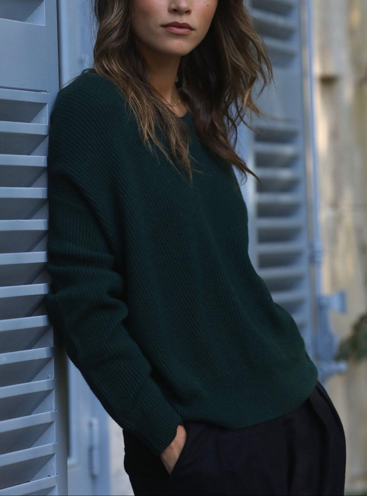 Pull Clarence Vert Emeraude-1