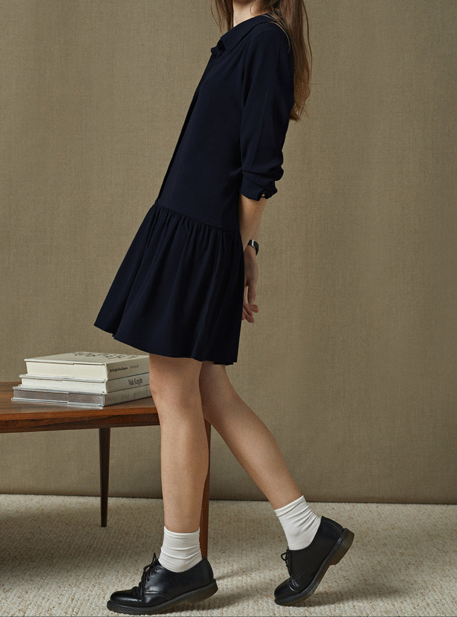 Robe Anita Dark Navy