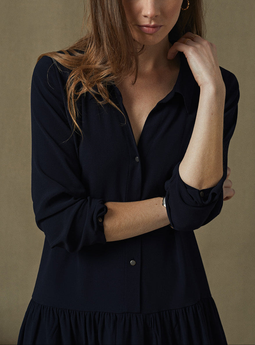 Robe Anita Dark Navy