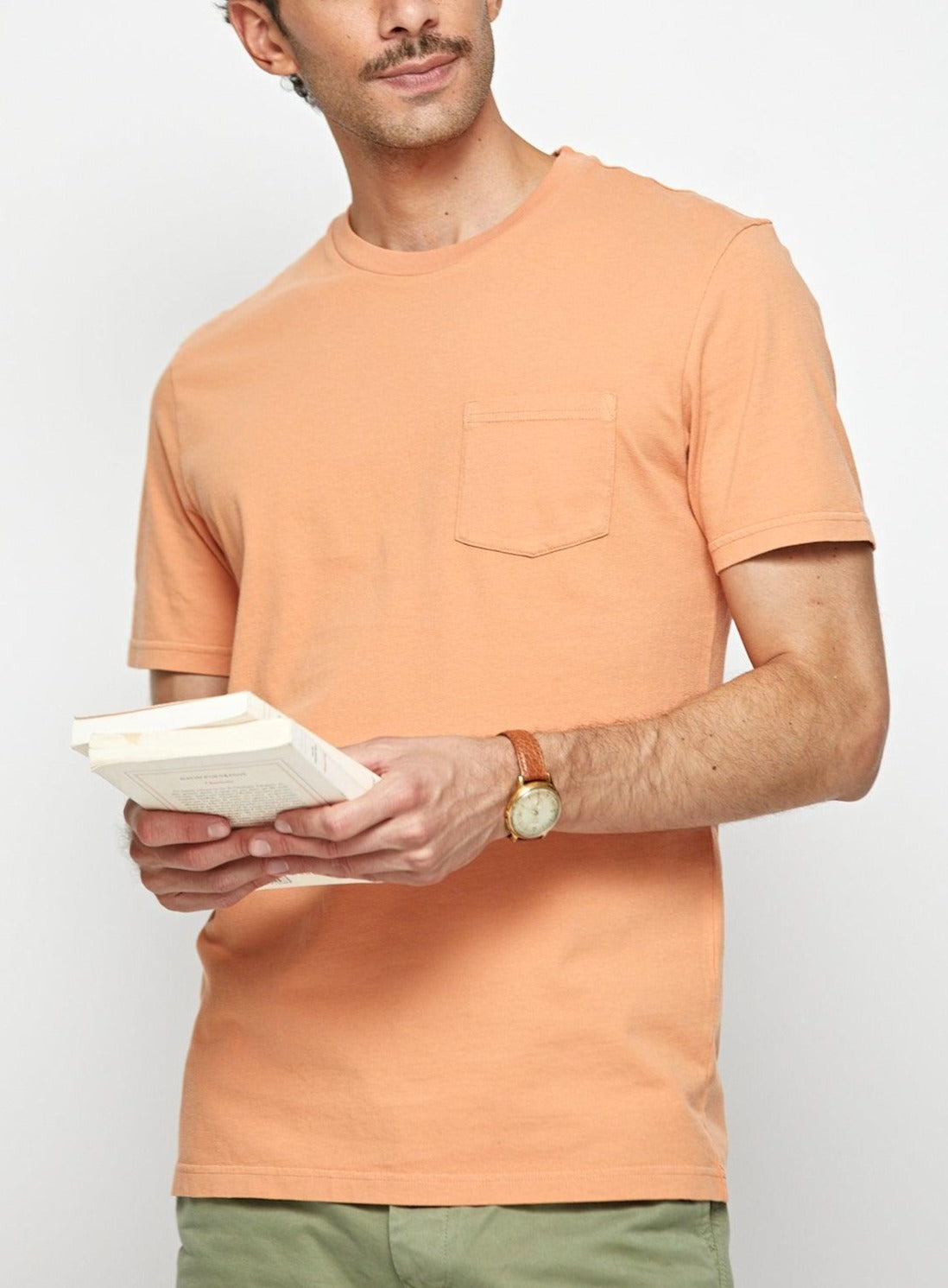 T-shirt Mitch Orange Argousier - Balibaris EU