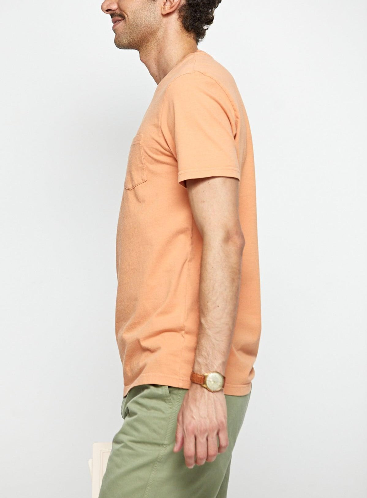 T-shirt Mitch Orange Argousier-5