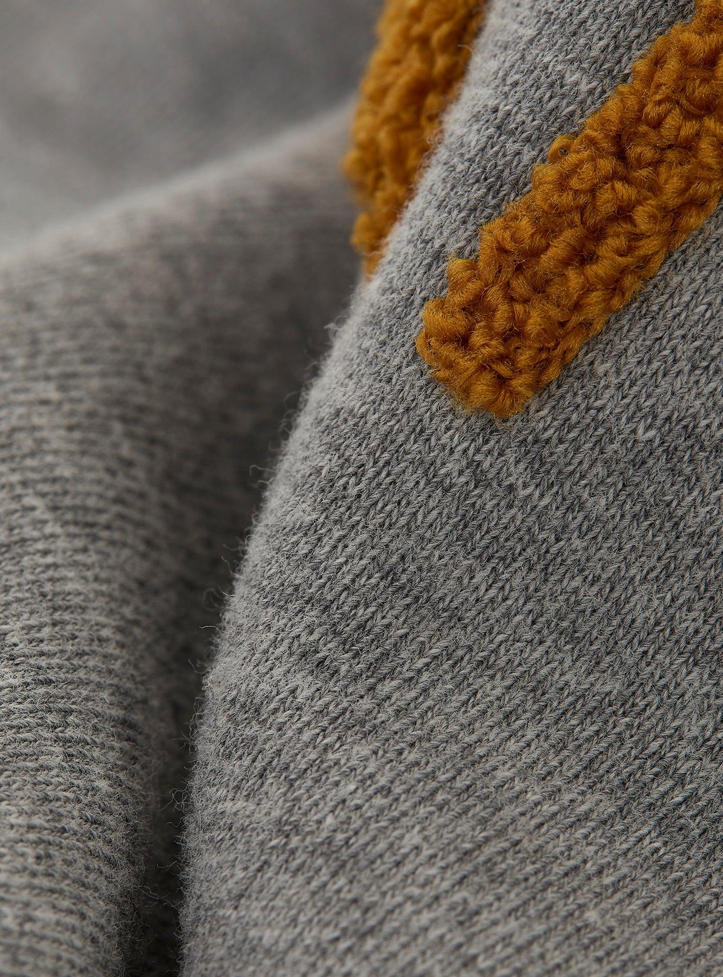 Sweat Legend Gris Chiné et Honeycomb-5