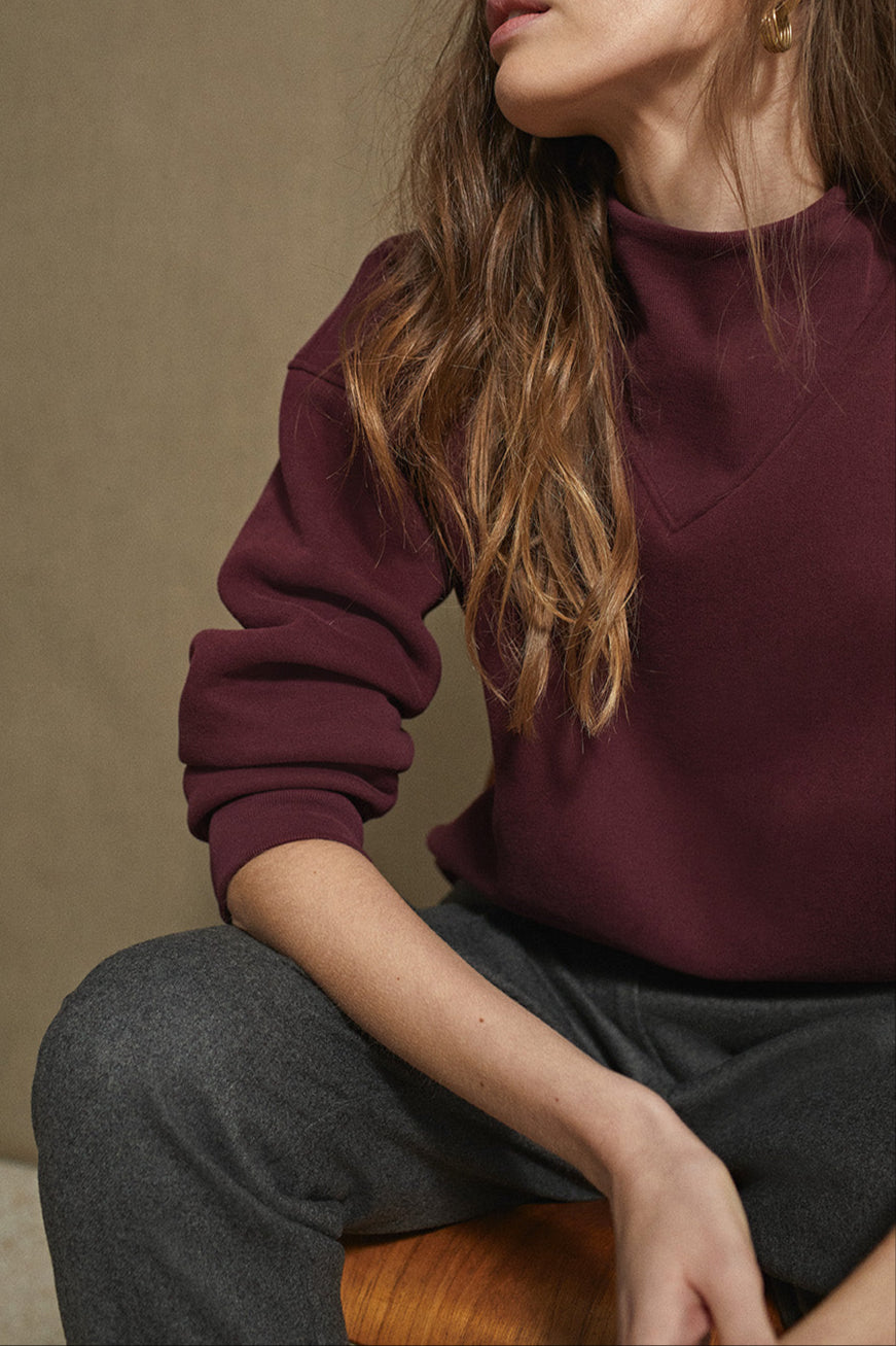 Sweat Amelia Framboise
