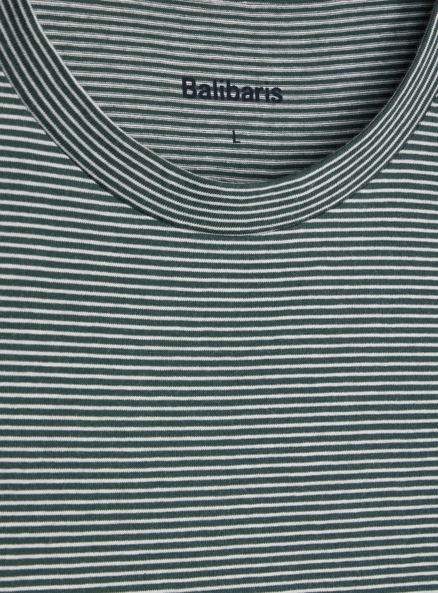 T-Shirt Casey Rayé Amazone