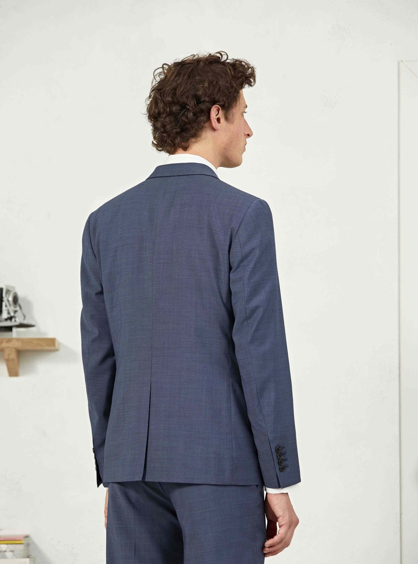 Veste de costume Taylor Bleu Mélangé
