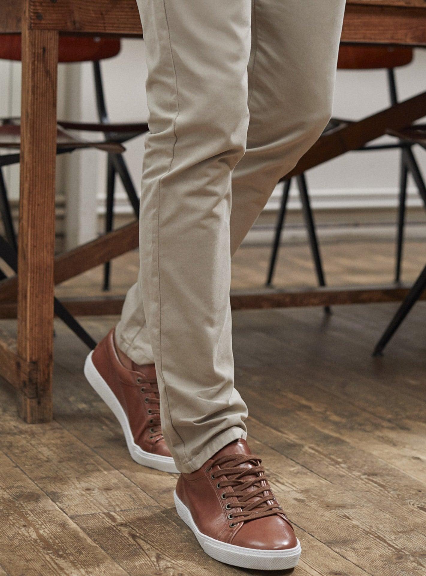 Baskets Malibu Cognac-2