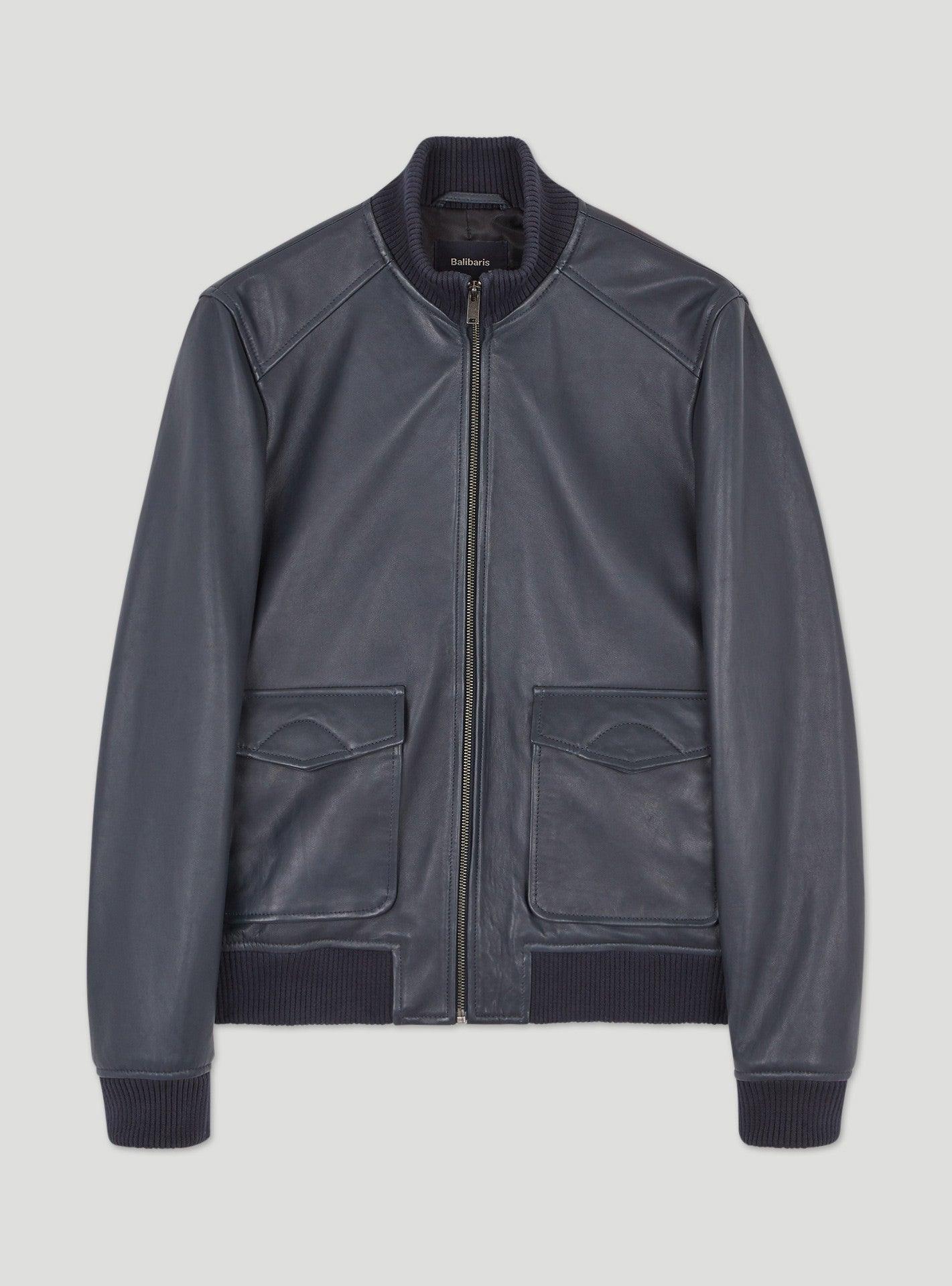 balibaris-blouson-cuir-arthur-indigo|packshot