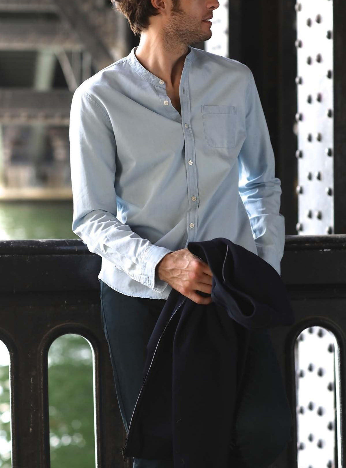Chemise Willis Bleu-2