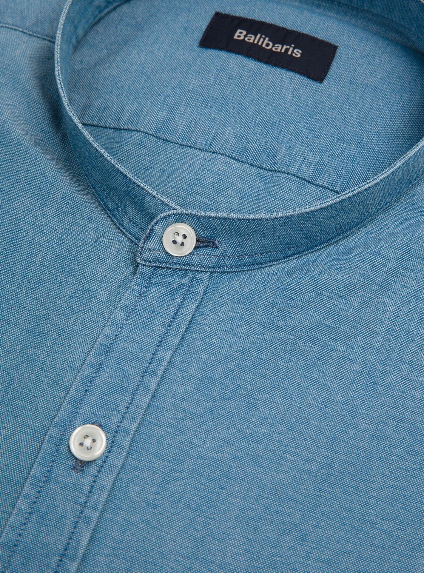 Chemise Willis Denim Stone-2
