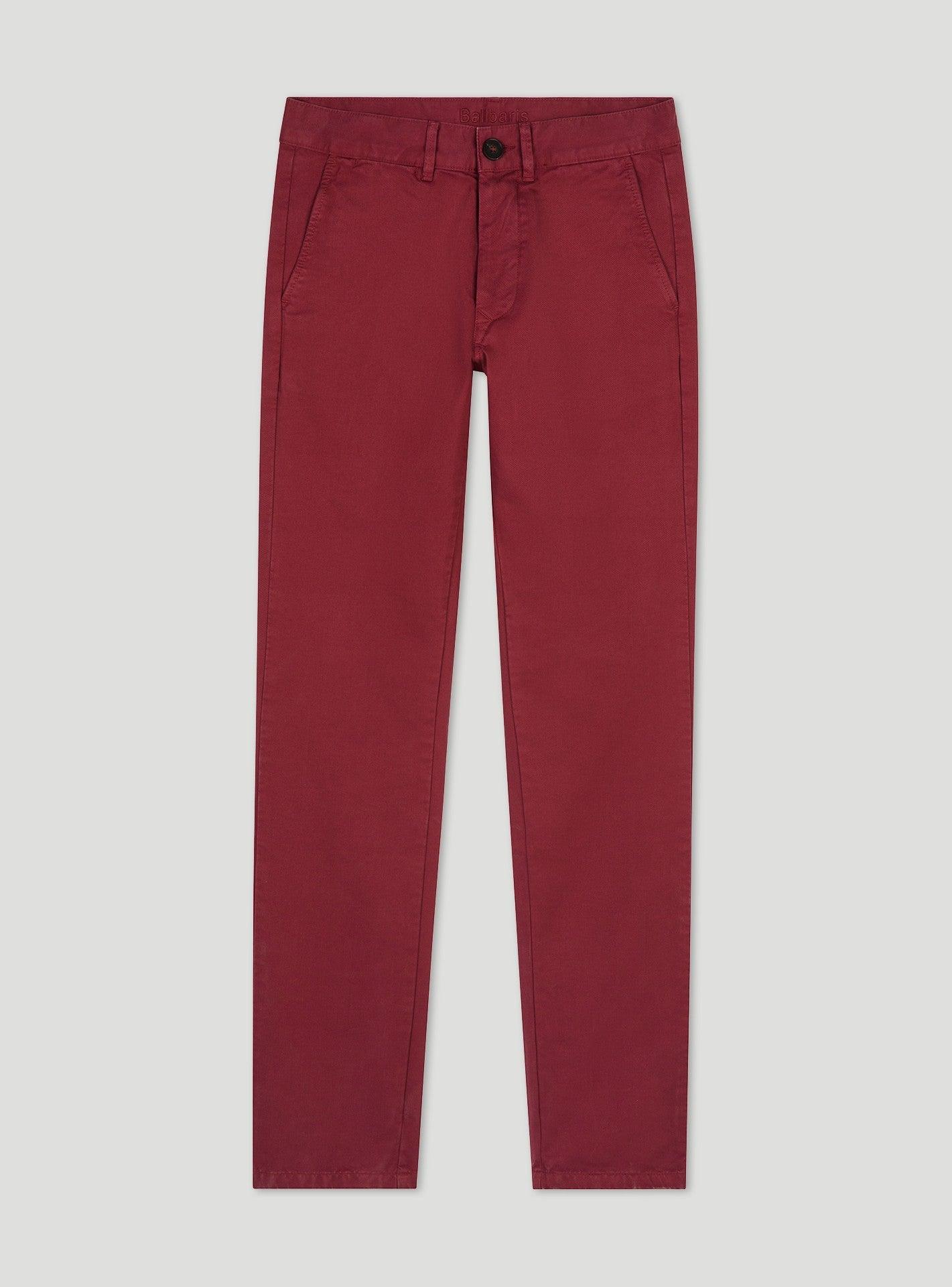 Chino Classique Paul Rouge-1