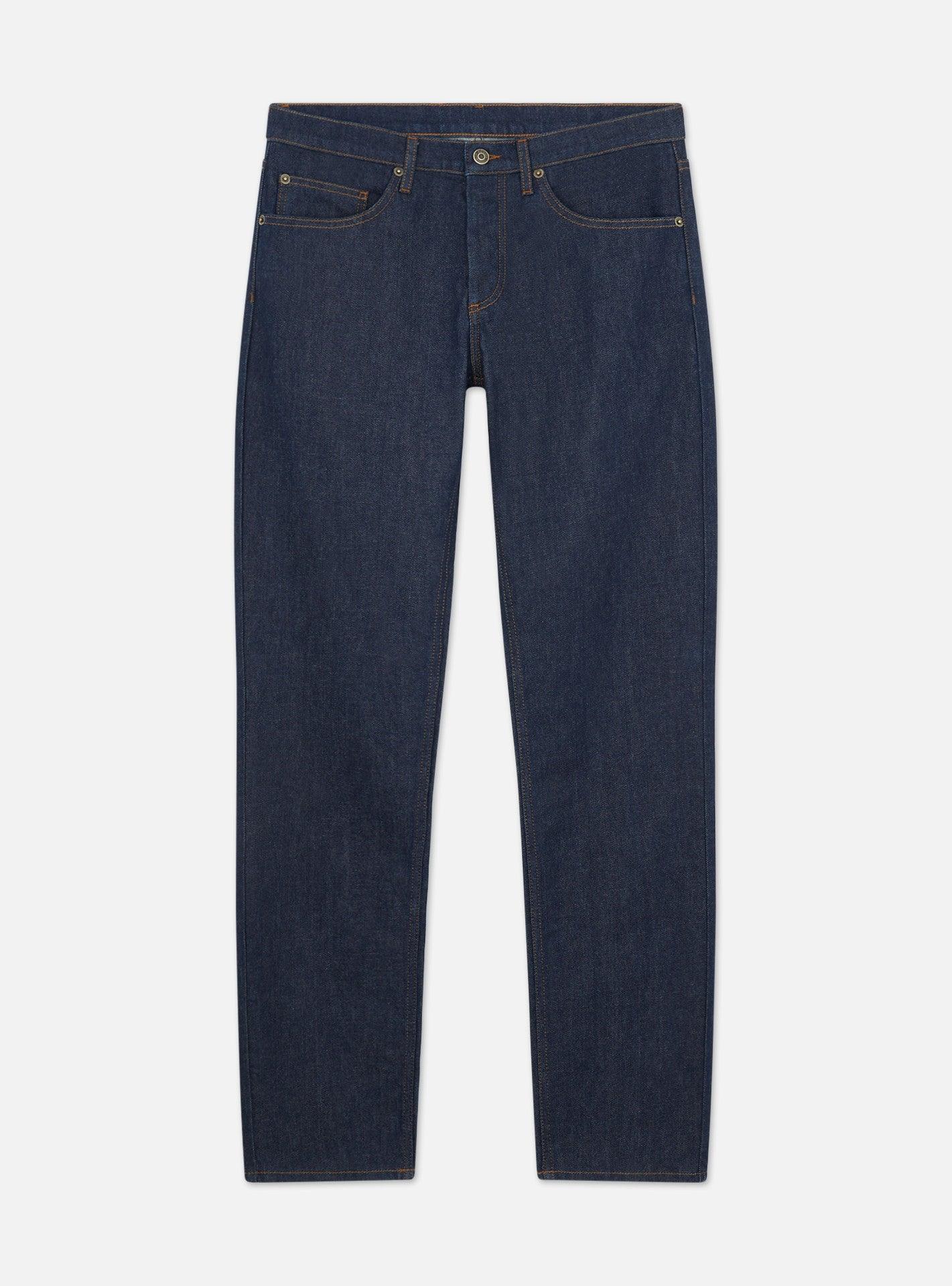 Jean Ajusté Leo Denim Brut-1
