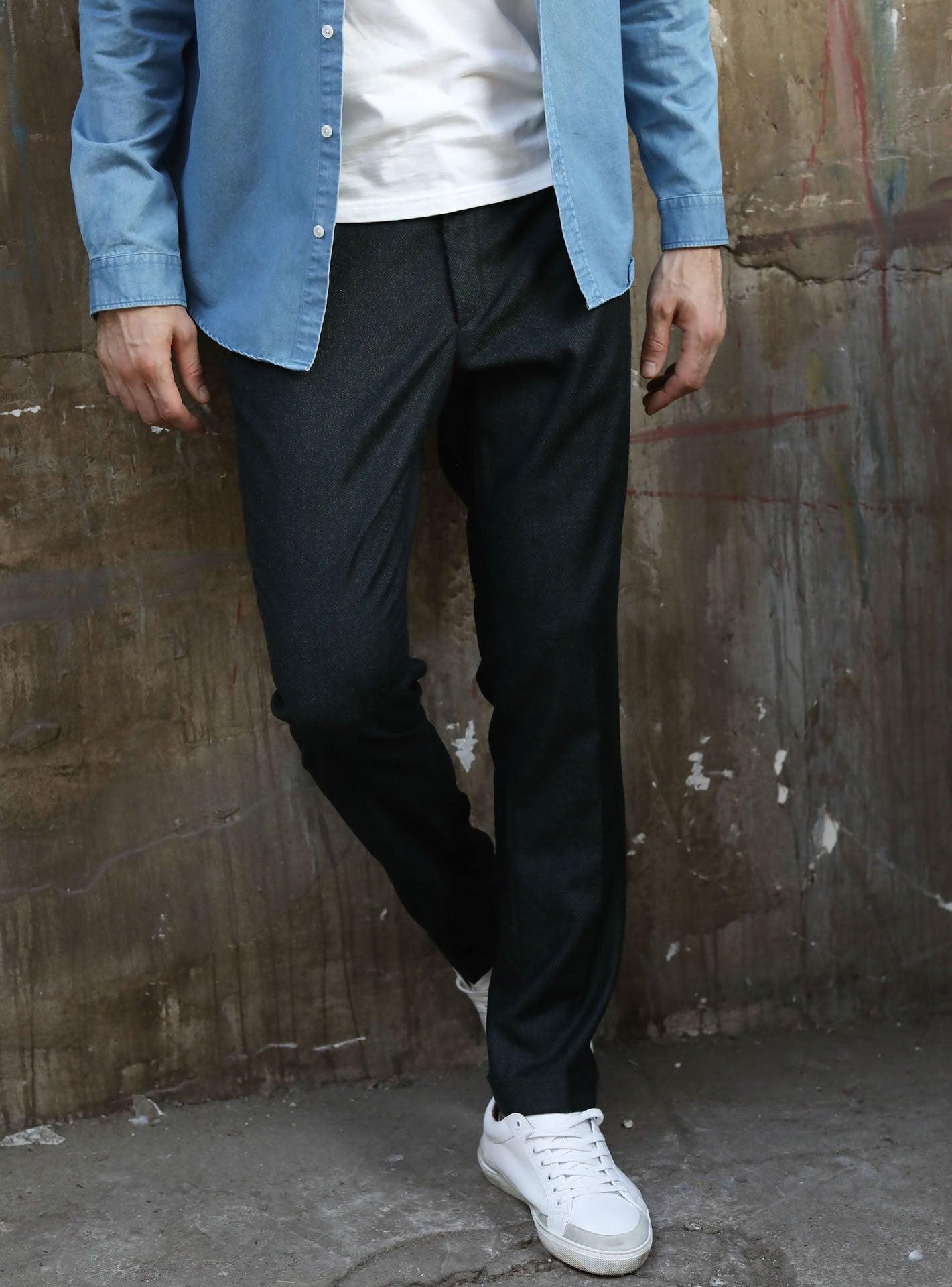 Pantalon Steven Vert Hunter-3