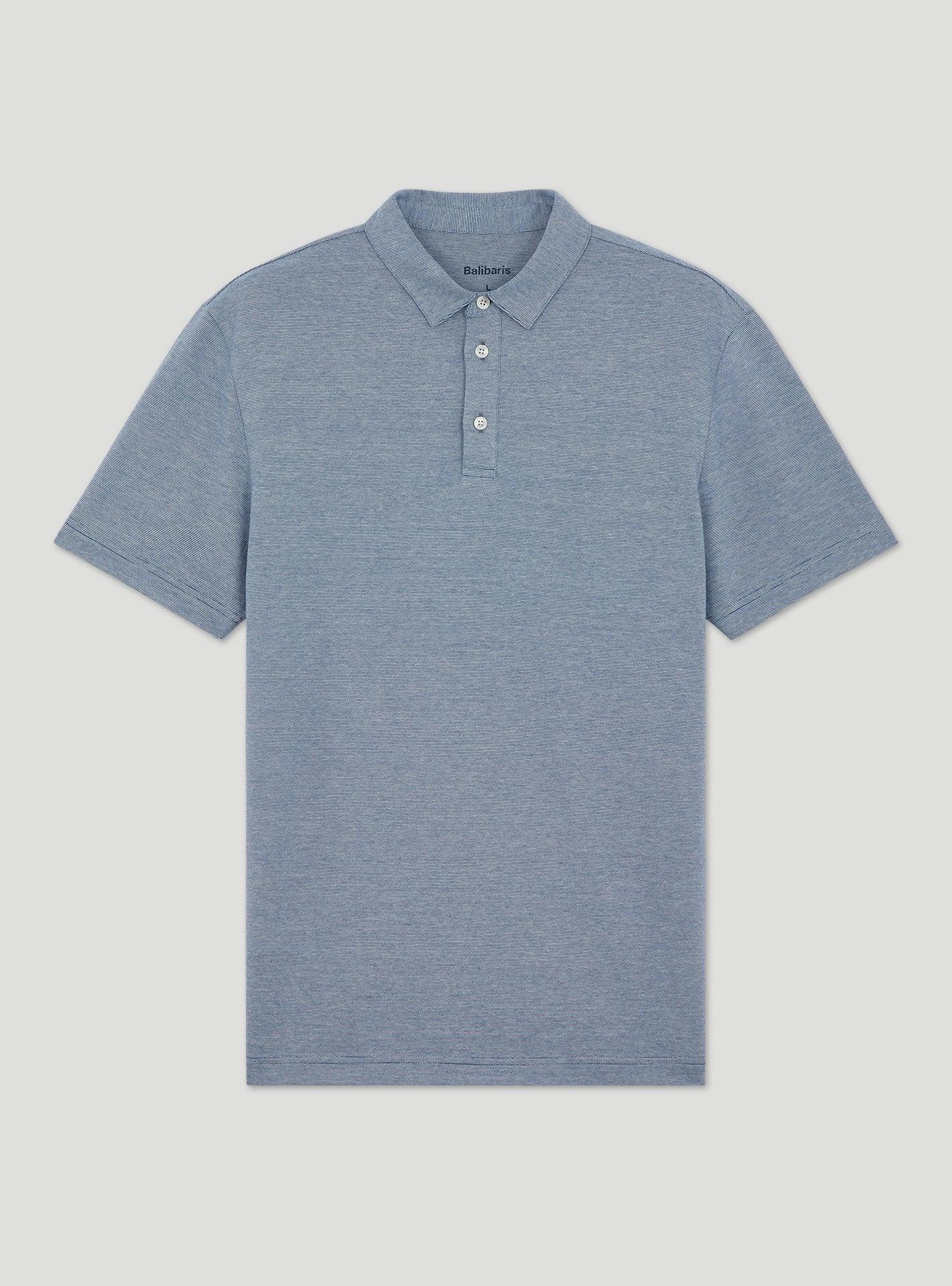 Polo Pratt Bleu Céruléen-1
