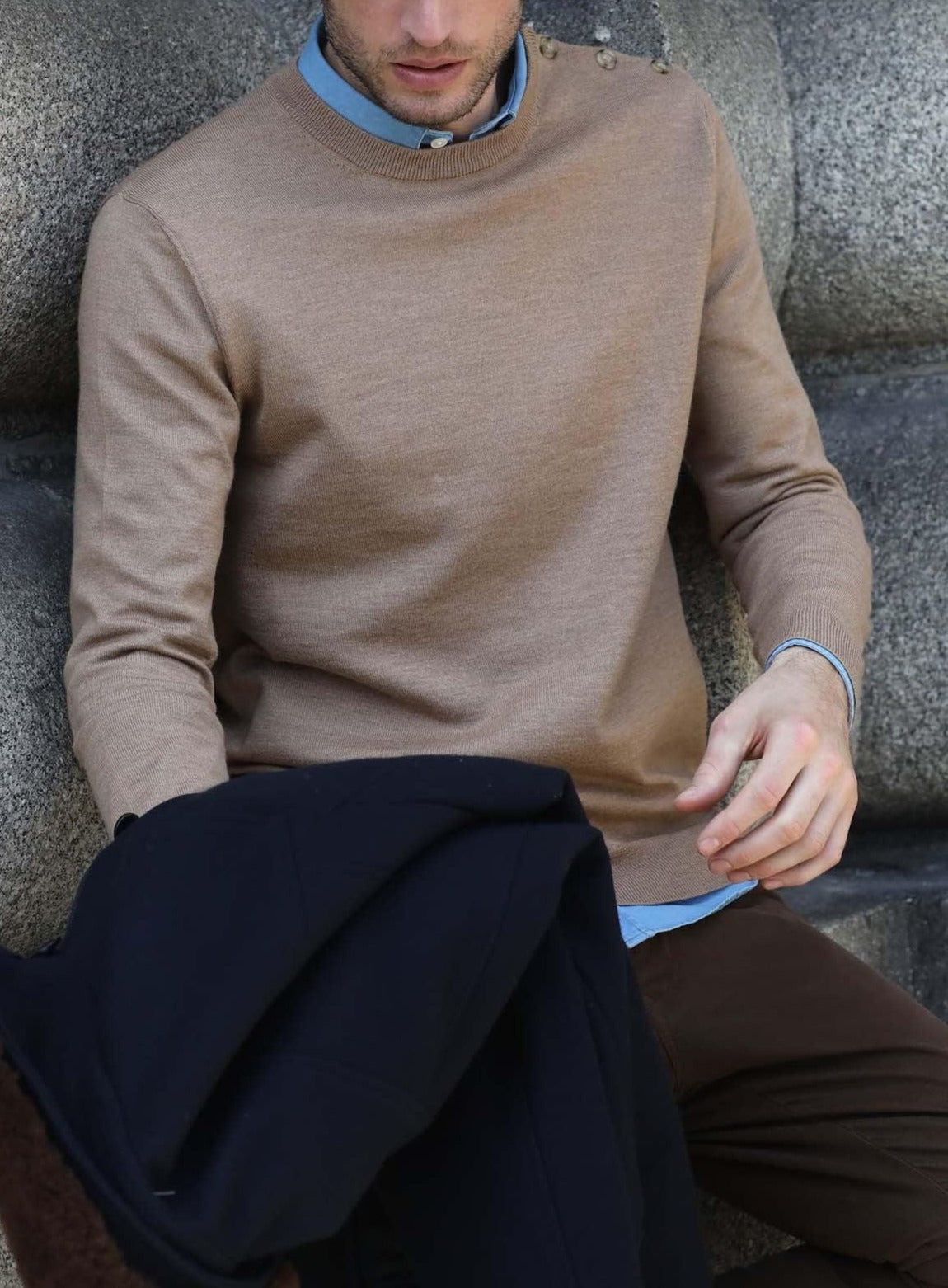 Pull Sailor Beige-3